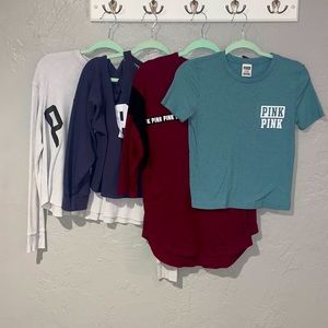 Bundle of 4 “PINK” shirts